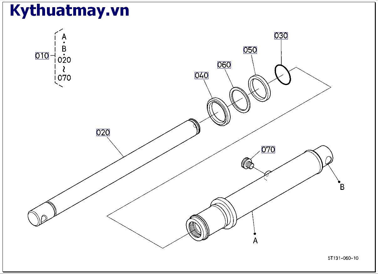 Xilanh gặt ( những bộ phận cấu thành)